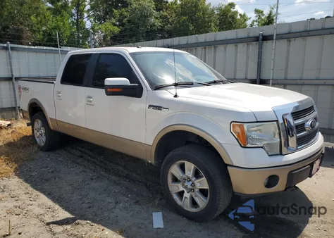2011 Ford F150 Supercrew из США, поврежденный, VIN 1FTFW1EFXBFA23877